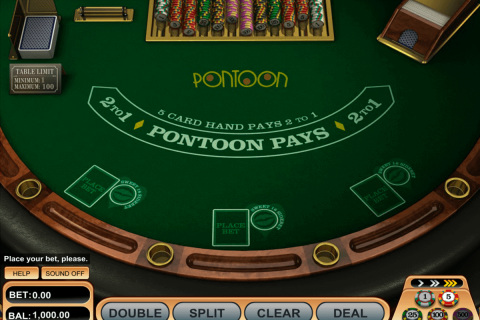 pontoon blackjack betsoft blackjack